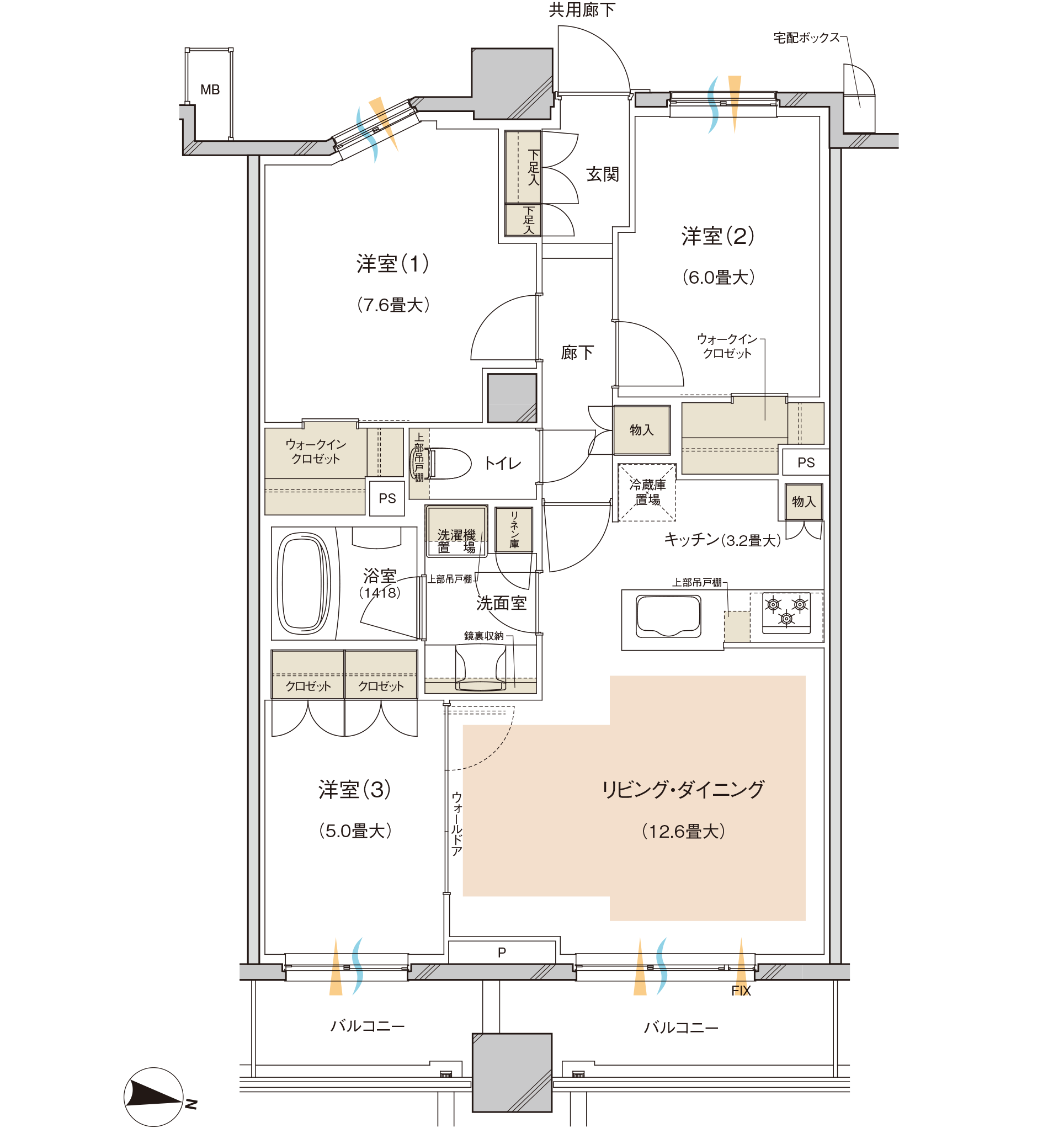 Jtype間取り図