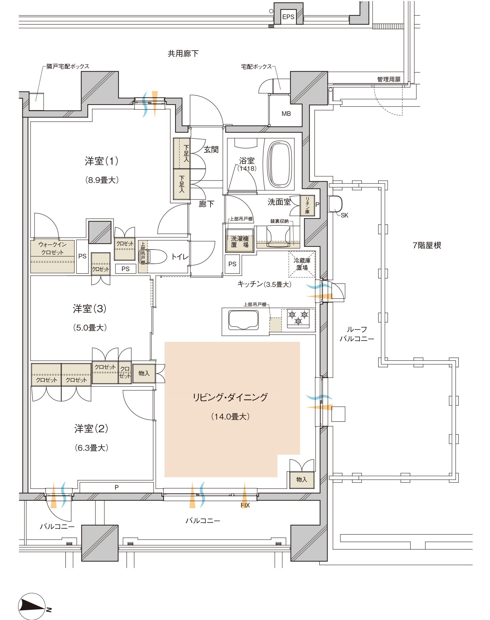 Krtype間取り図