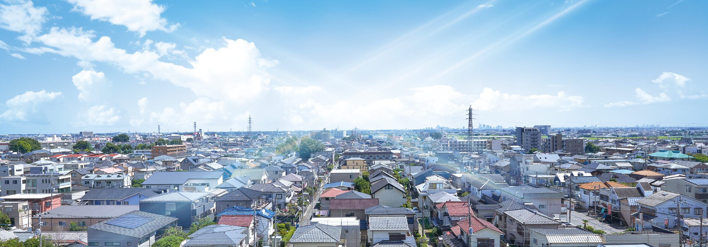 現地8階相当からの眺望