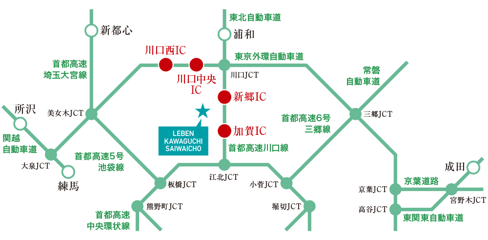 高速道路マップ