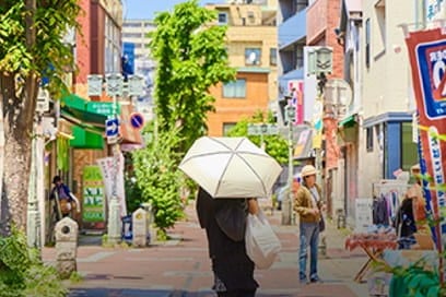 川口銀座商店街／徒歩6分（約470m）