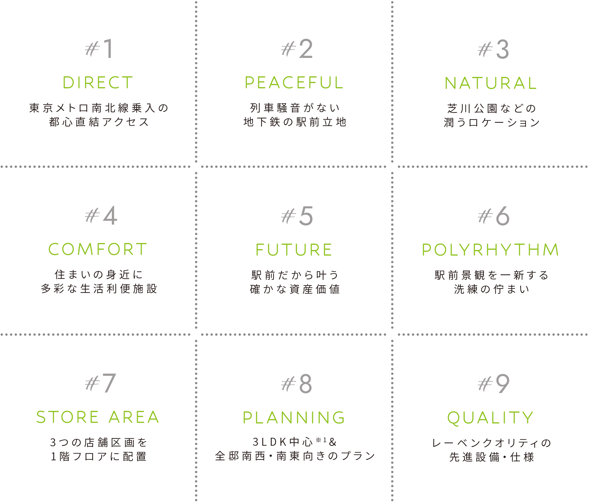 [Sta. Front with] リスト