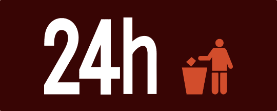 24時間ゴミ出し可能
