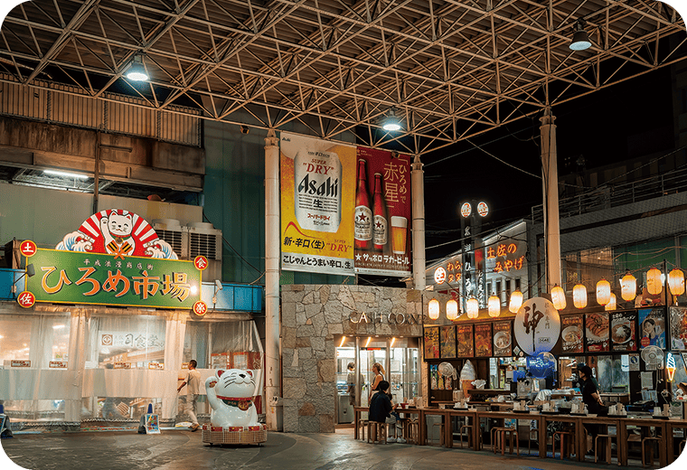 ひろめ市場_徒歩13分（約1,040m）