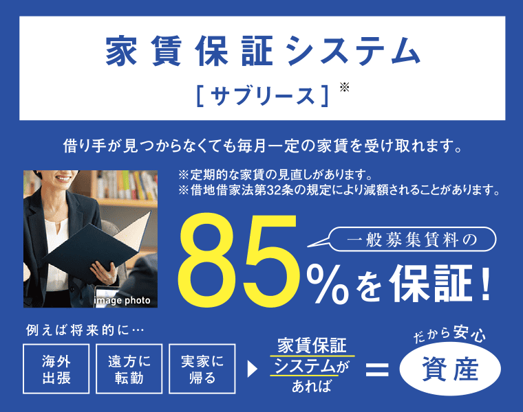 家賃保証システム【サブリース】
