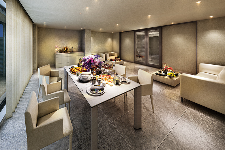 パーティーラウンジ完成予想CG