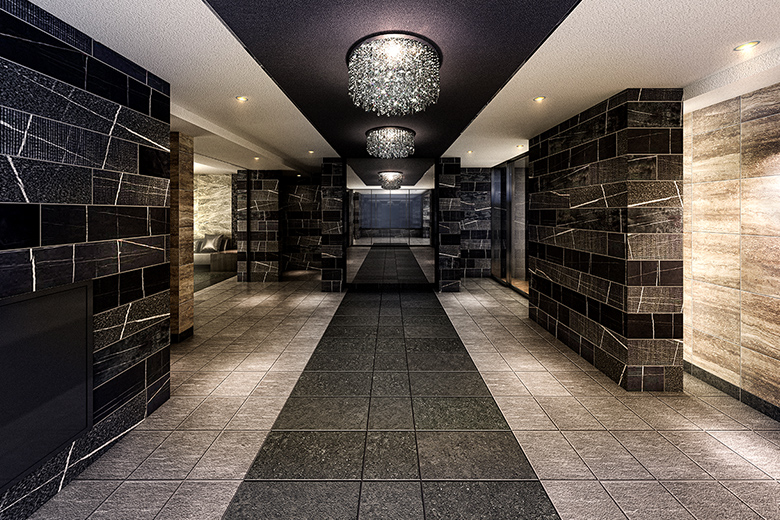 エントランスホール完成予想CG