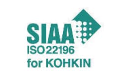 SIAA ISO 22196 for KOHKIN マーク