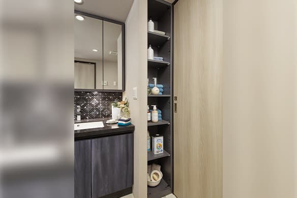 リネン棚 イメージ写真