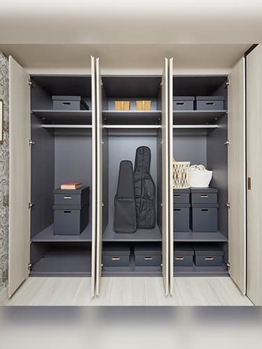 モデルルーム洋室収納