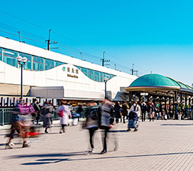 「舞　浜」駅