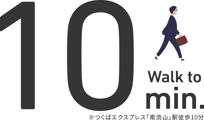 Walk to 10min.