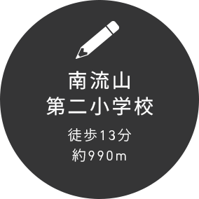 南流山第二小学校徒歩13分約990m