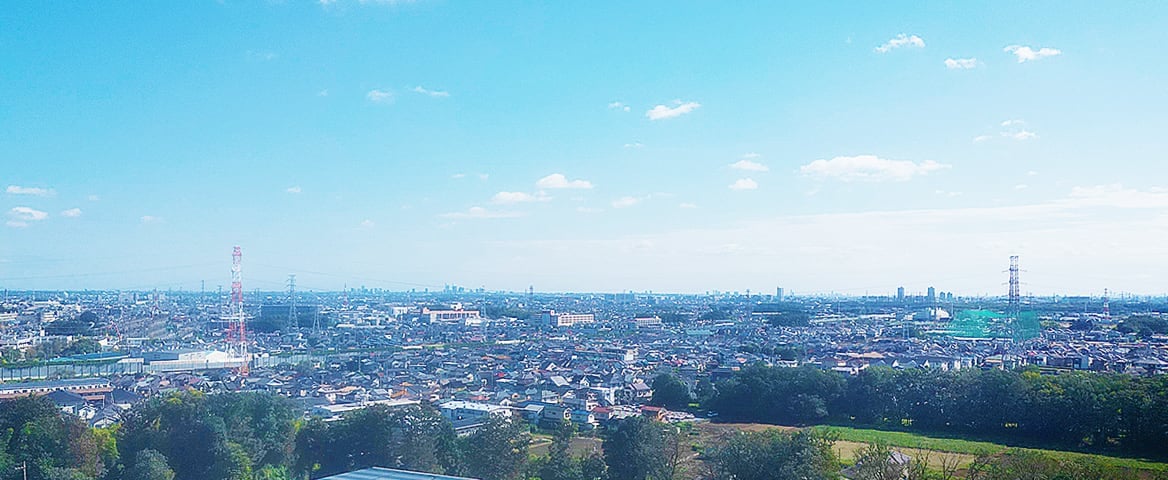 現地15階相当からの眺望