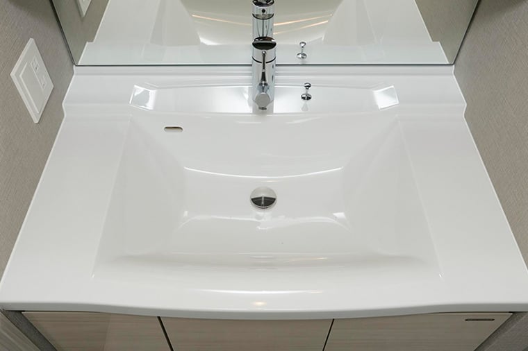 スクエアボウル一体型天板