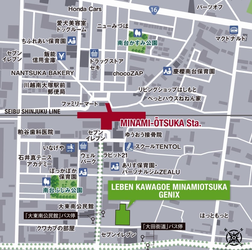 現地案内図