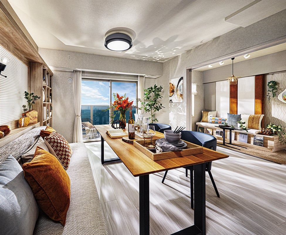 LIVING DINING