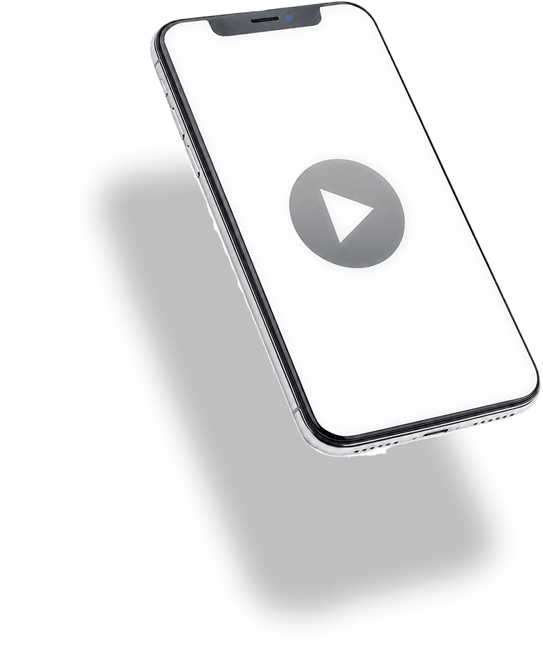 動画を再生できるスマホイメージ