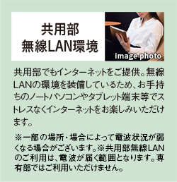 共用部無線LAN環境
