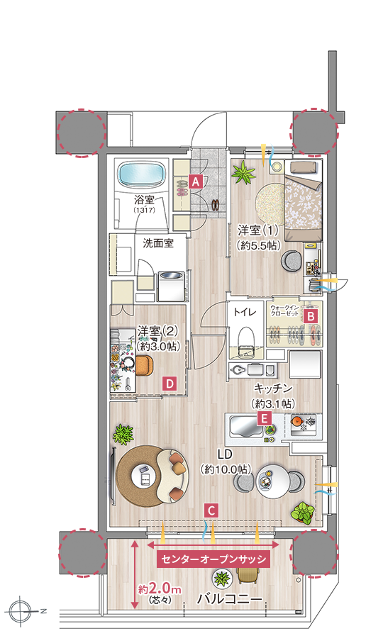 Atypeの図面