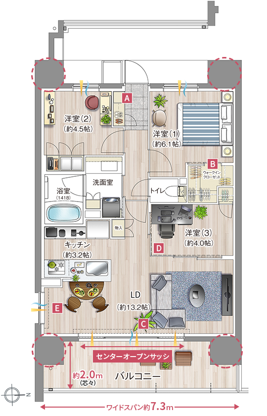 Btypeの図面