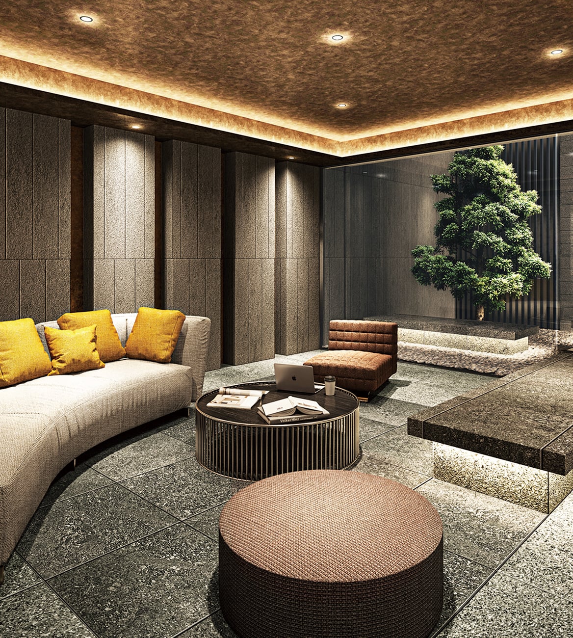 ラウンジ完成予想CG