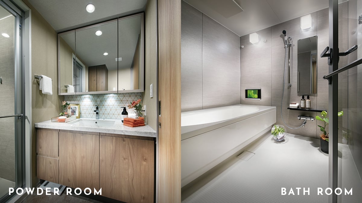 BATH ROOM POWDER ROOM