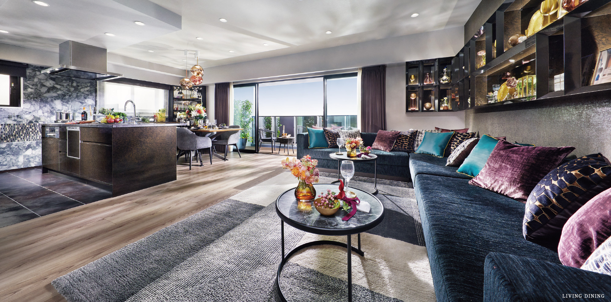 LIVING DINING