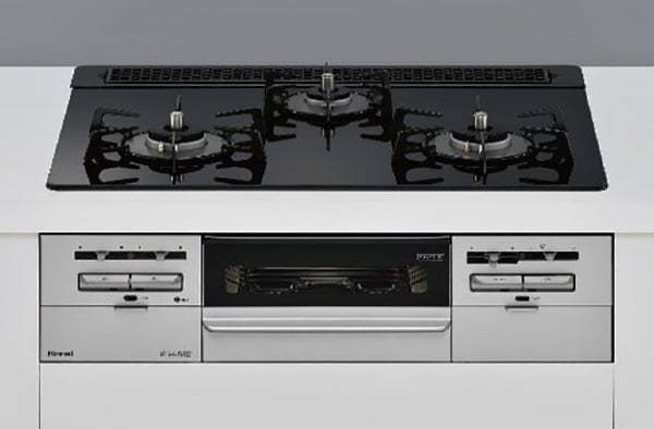 ガラストップガスコンロ