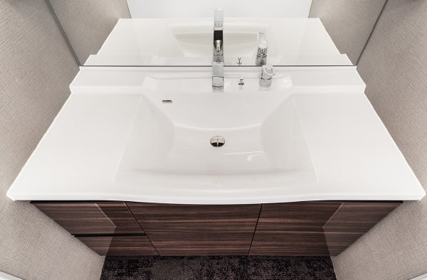 スクエアボウル一体型天板