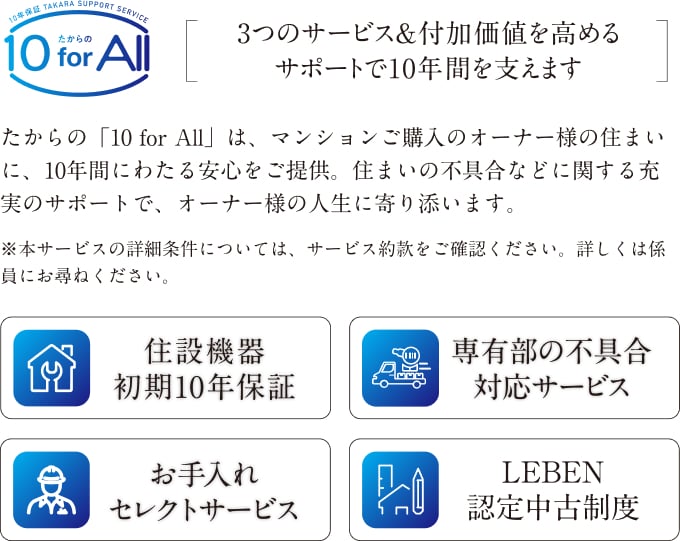 たからの10 for All