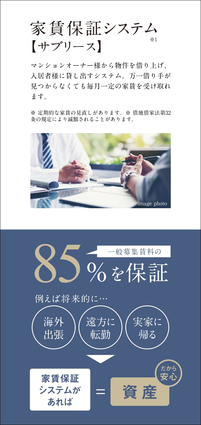家賃保証システム