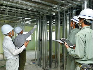 工事段階での工程内検査の実施