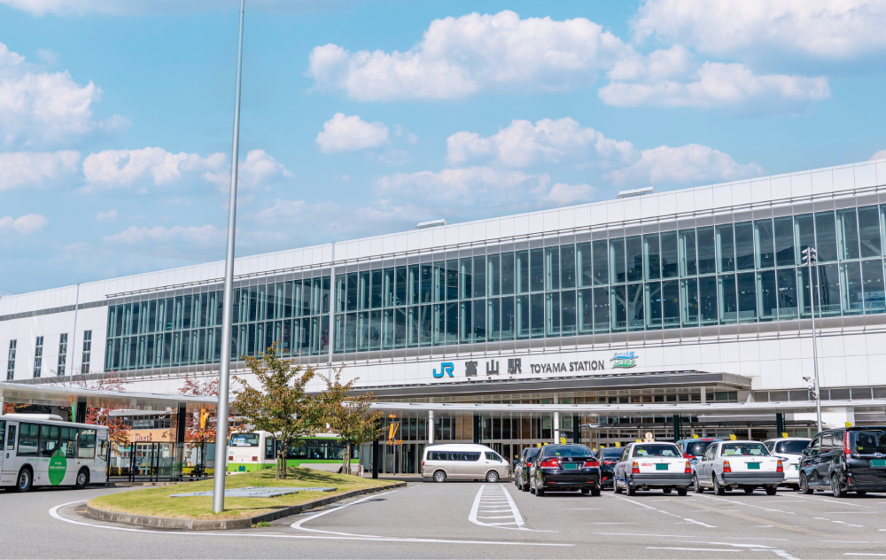「富山」駅周辺
