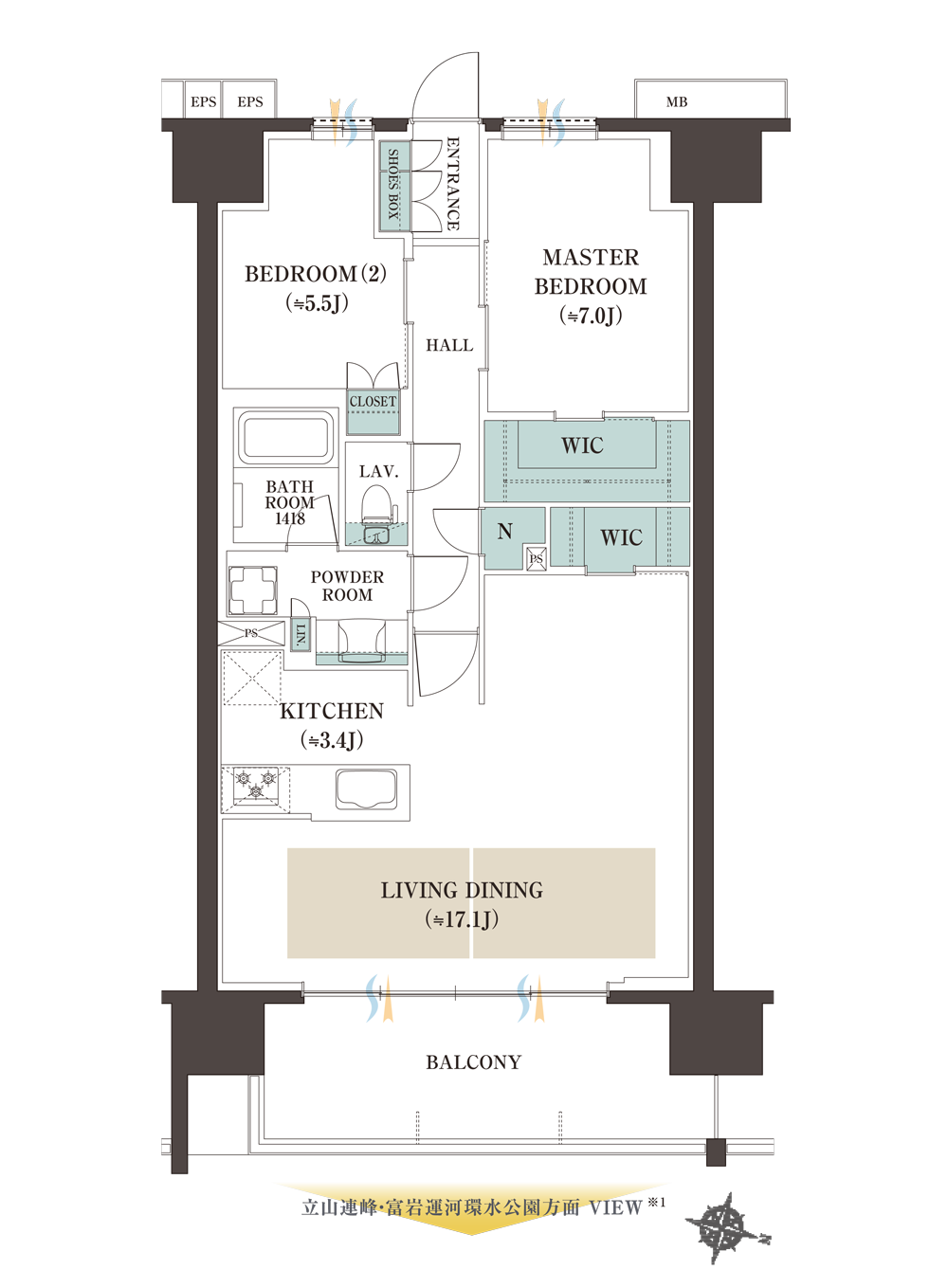 B セレクトタイプ間取り