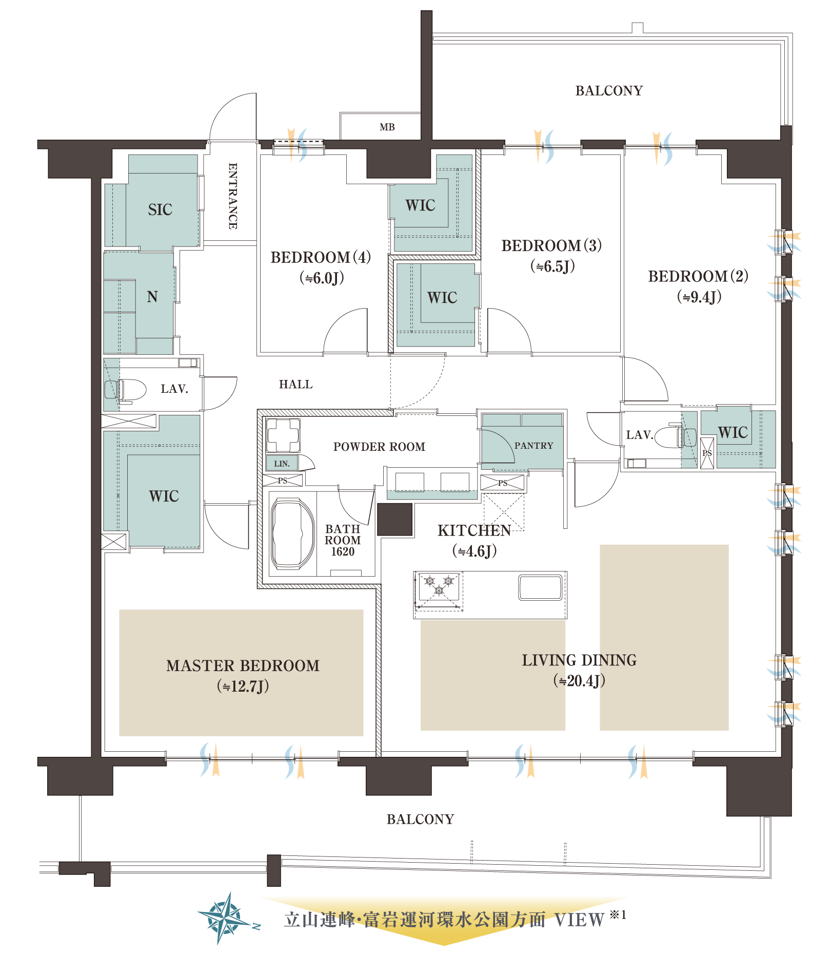 H プレミアムタイプ間取り