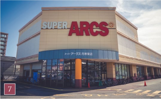 スーパーアークス 月寒東店