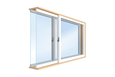 二重サッシ概念図