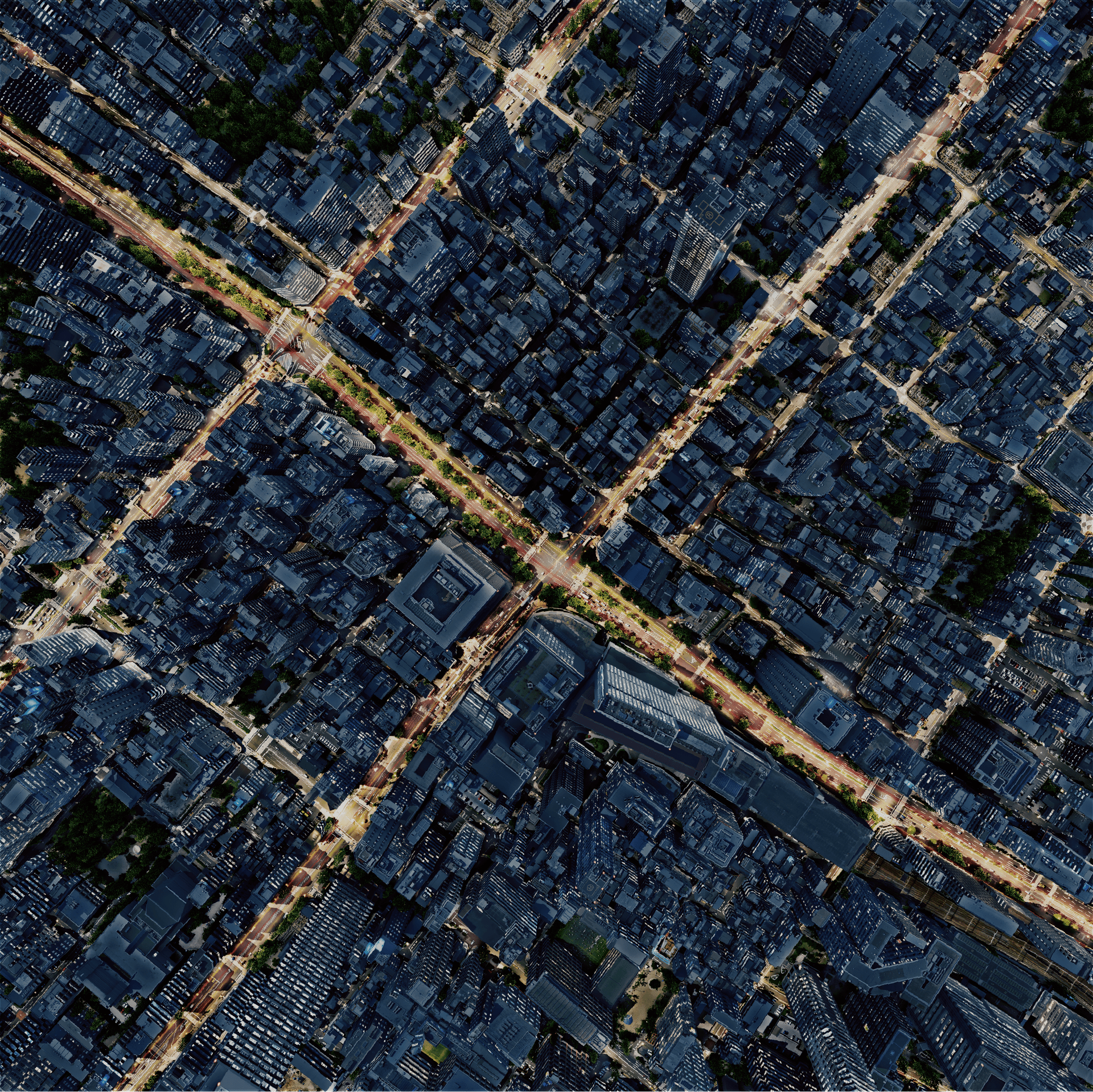 現地周辺航空写真