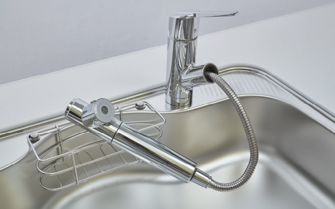 浄水器一体型節湯C1ハンドシャワー水栓