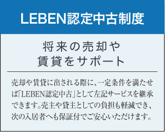 LEBEN認定中古制度