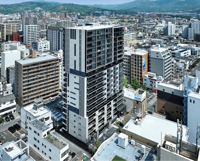 レーベン松山三番町 ONE TOWER（2024年8月竣工）