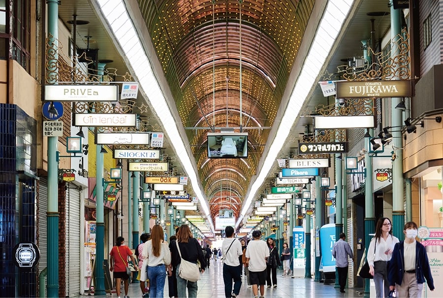 松山銀天街商店街 徒歩3分（約170m）