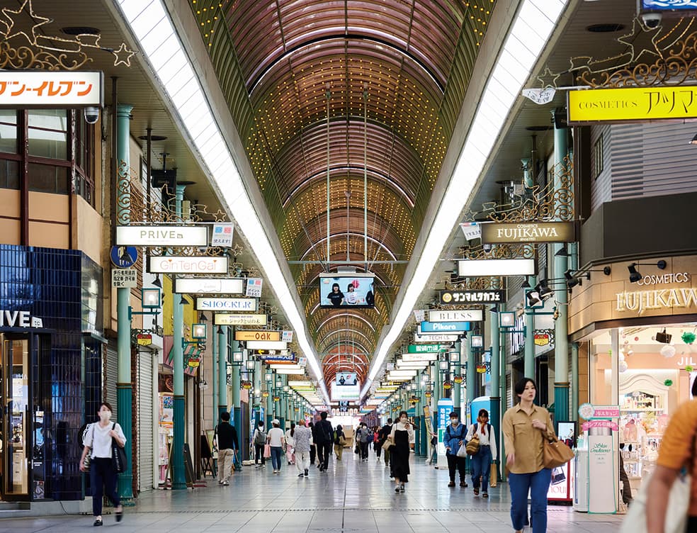 松山銀天街商店街 徒歩3分(約170m)