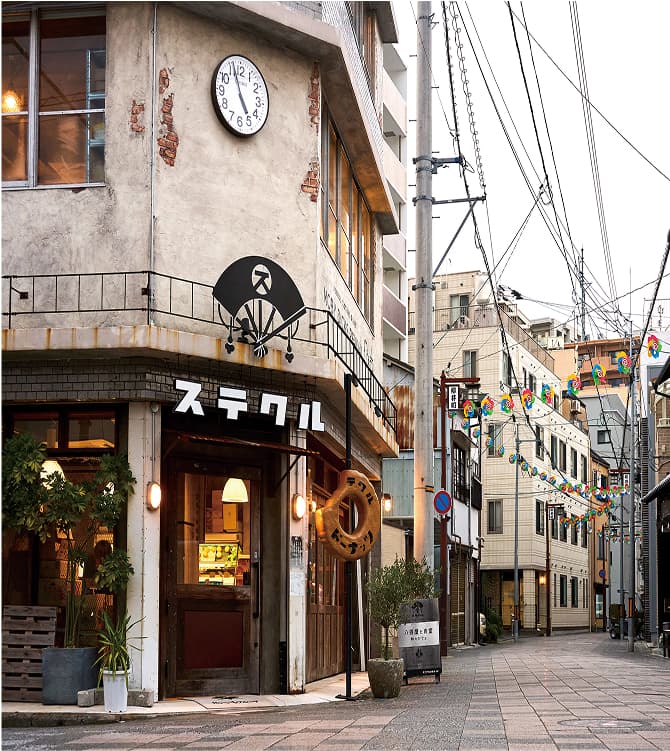 柳井町商店街周辺