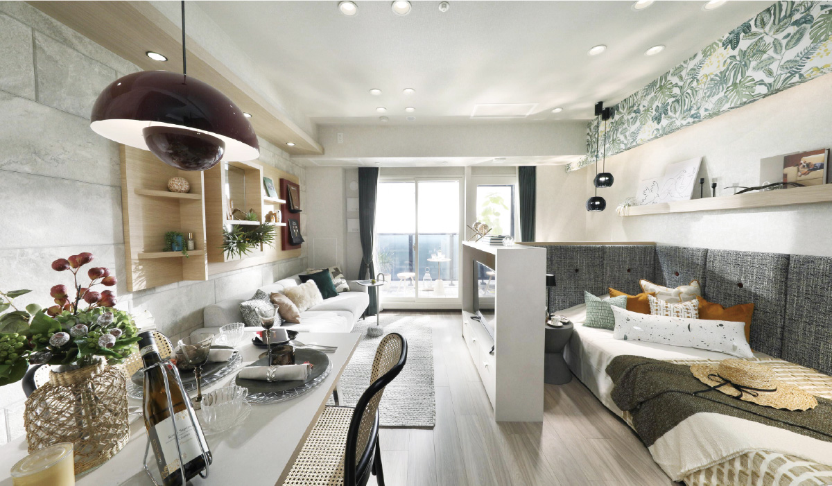 Living Dining/Bedroom