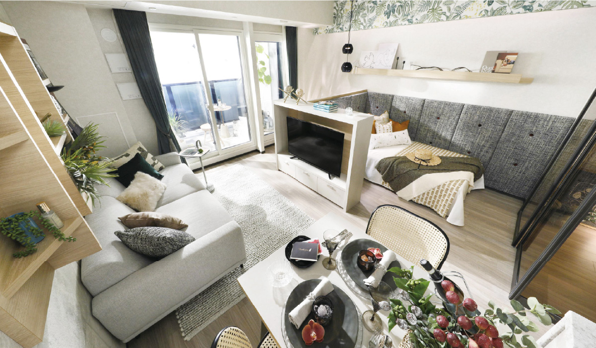 Living Dining/Bedroom