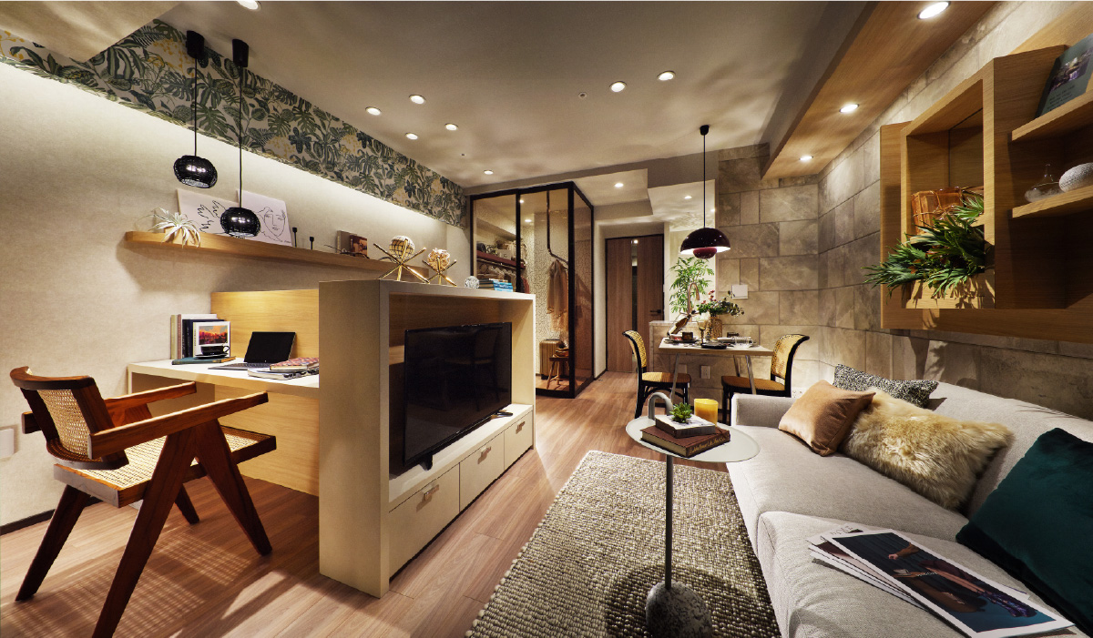 Living Dining/Bedroom