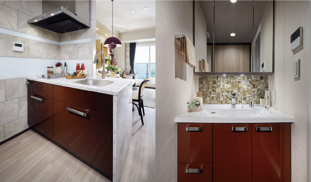 Kitchen Powder Room