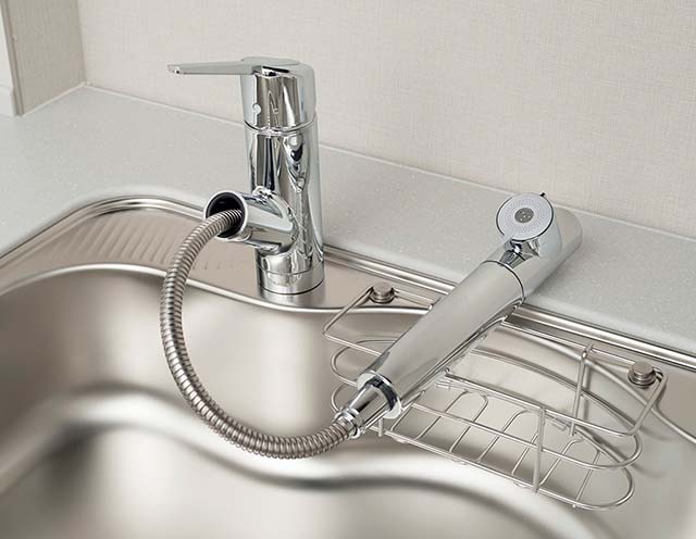 浄水器一体型節湯C1ハンドシャワー水栓